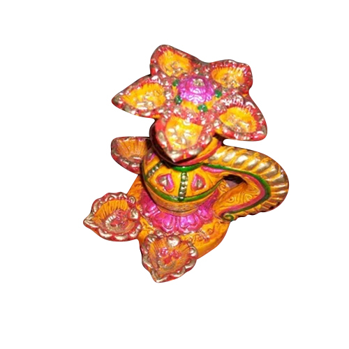 Decorative Clay Diya