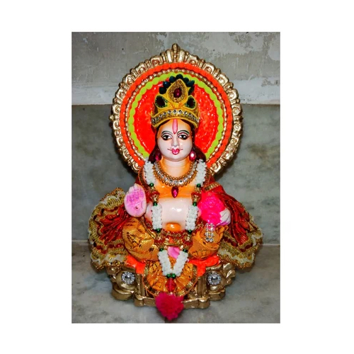 Kuber Ji Clay Statue
