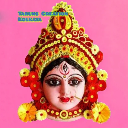 Maa Durga Face Wall Hanging - Feature: Durable