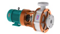 Industrial Pp Monoblock Pump - Flow Rate: Upto 80 Ma /hr