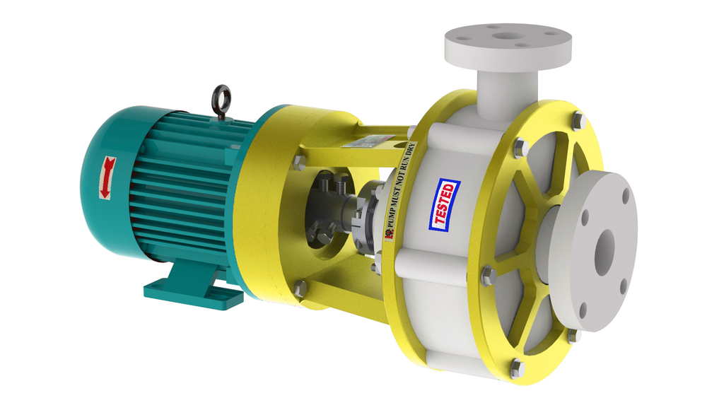 Industrial Pp Monoblock Pump - Flow Rate: Upto 80 Ma /Hr