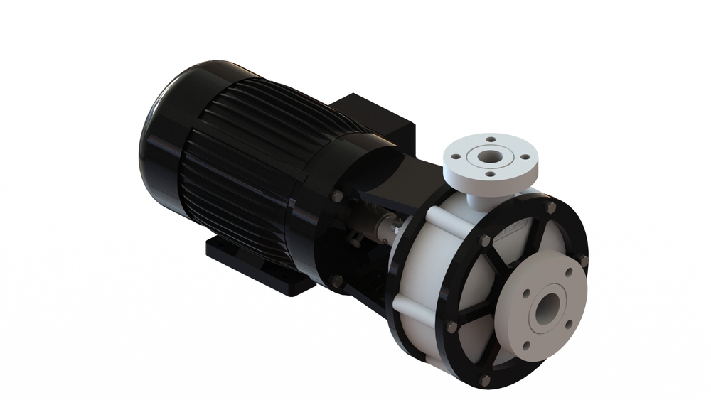 Industrial Pp Monoblock Pump - Flow Rate: Upto 80 Ma /Hr