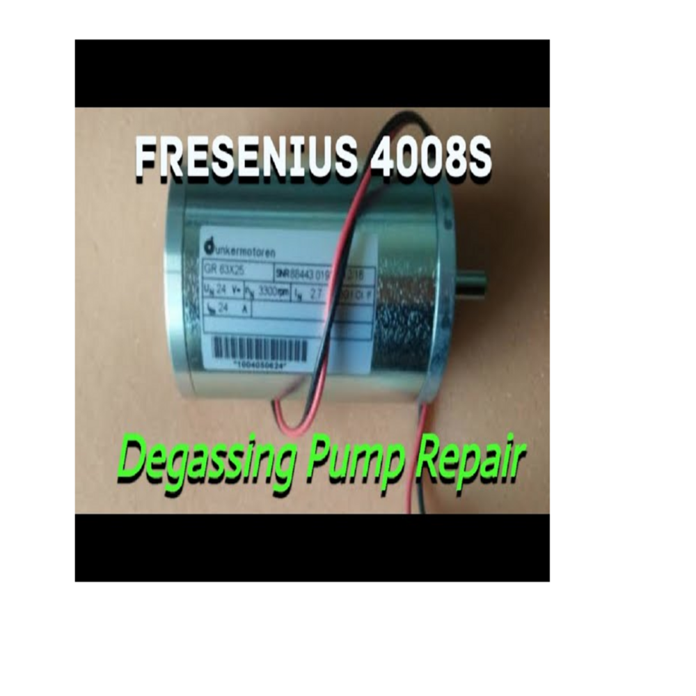 DIGASSING PUMP MOTOR WITH PLUG 4008/H