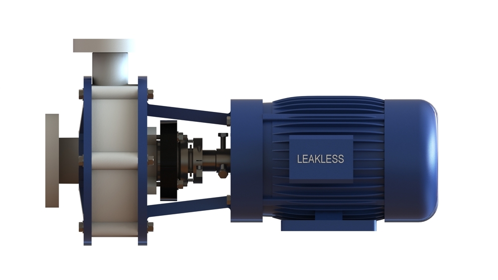 Industrial pvdf monoblock pumps