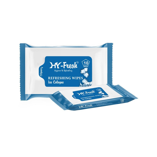 Hy-Fresh Ice Cologne Refreshing Wipes