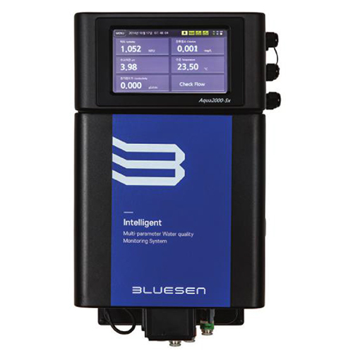 Online-Multi Parameter Water Quality Analyzer-Ph Turbidity Free Chlorine Temp Electric Conductivity - Color: Black