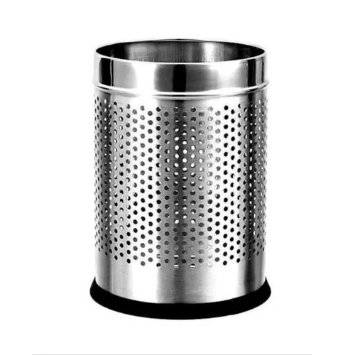 Steel Trash Open Top Bin