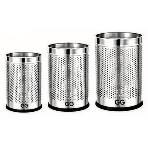 SS Open Top Recycle Bin