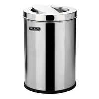 Nelkon 50 Ltr Stainless Steel Swing Type Dustbin - Application: Commercial