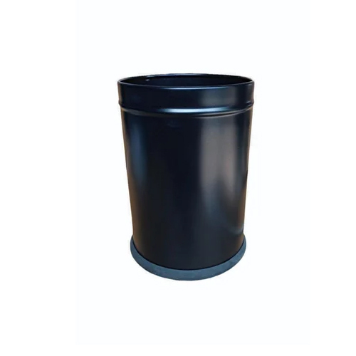 Nelkon 10L Black Plain Open Bin