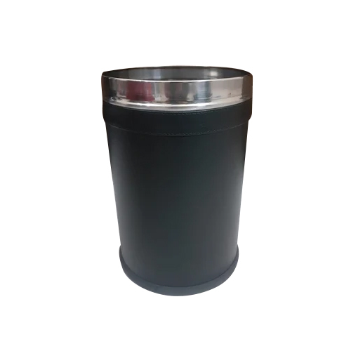 Nl334 5L Leather Finish Stainless Steel Dustbin - Application: Commercial