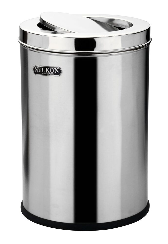 Nelkon 20L Heavy Duty Steel Swing Dustbin