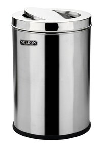 Nelkon 20l Heavy Duty Steel Swing Dustbin - Application: Commercial