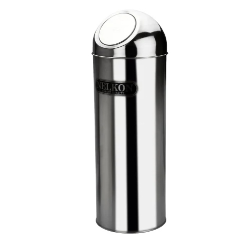 Nelkon Stainless Steel Push Top Bin