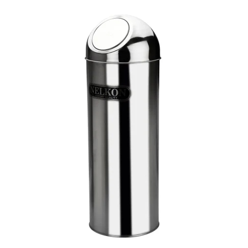 Nelkon 3L Push Can Steel Dustbin - Application: Commercial