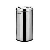 Nelkon Steel Dust Bin With Swing Lid 15x28 - Application: Commercial
