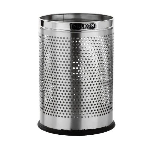 Steel Open Waste Paper Bin 6L