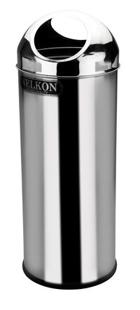 Steel Push Can Dustbin 50l - Application: Commercial