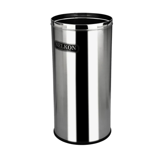 Na2 25 Litter Solid Open Top Steel Dustbin - Application: Commercial