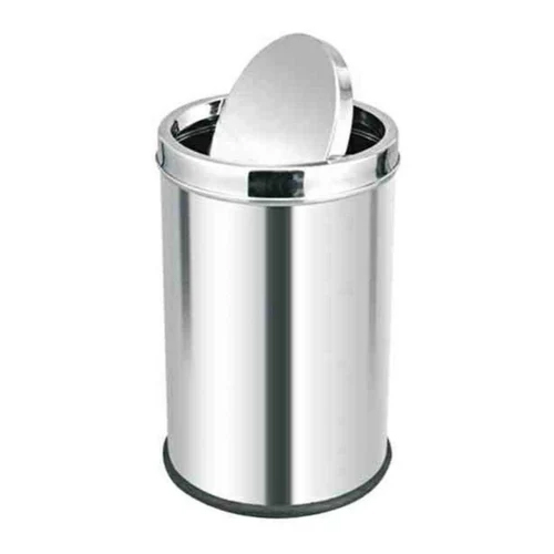 10L Stainless Steel Swing Dustbin - Application: Commercial