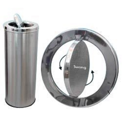 Stainless Steel Swing DustBin 70L