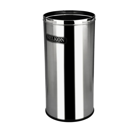 Open Top Solid SS Dustbin 7x10