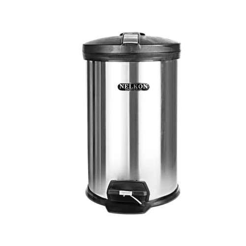Nelkon Premium Model Foot Operated Noiseless Pedal DustBin