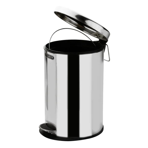 12L Stainless Steel Dustbin With Pedal - Application: Commercial