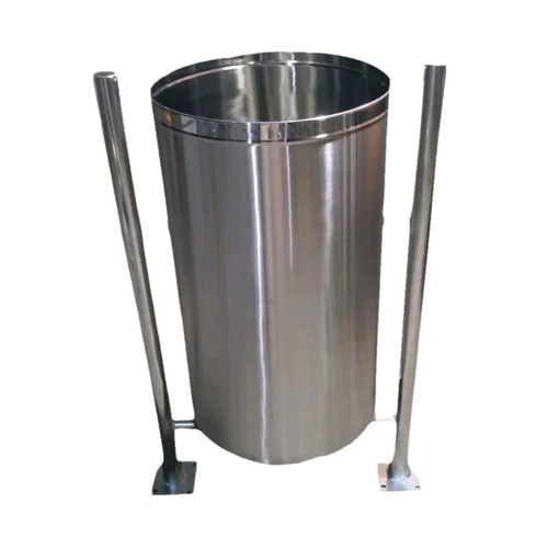 Nl889 Steel Dustbin With Stand Application Commercial At Best Price 