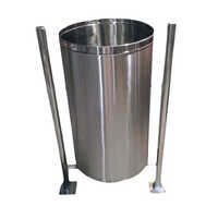 Stainless Steel Dustbin With Stand - Application: Commercial