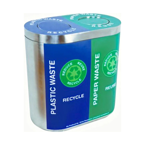 Stainless Steel Duo Bin