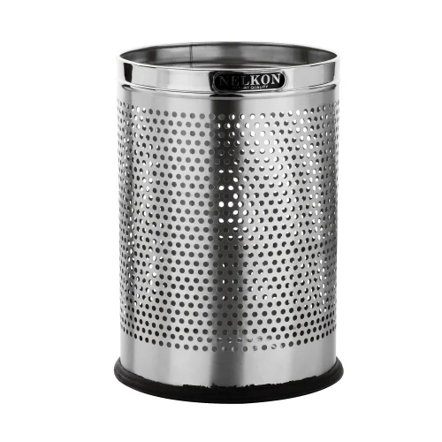 NL-8 45 Litres Open Top Perforated Steel Dustbin