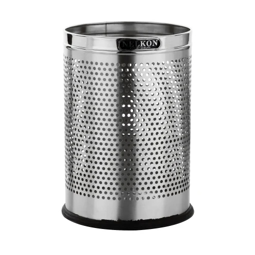 30 Litter Solid Open Top Steel Dustbin - Application: Commercial