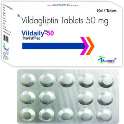 Vildagliptin 50 mg TAB