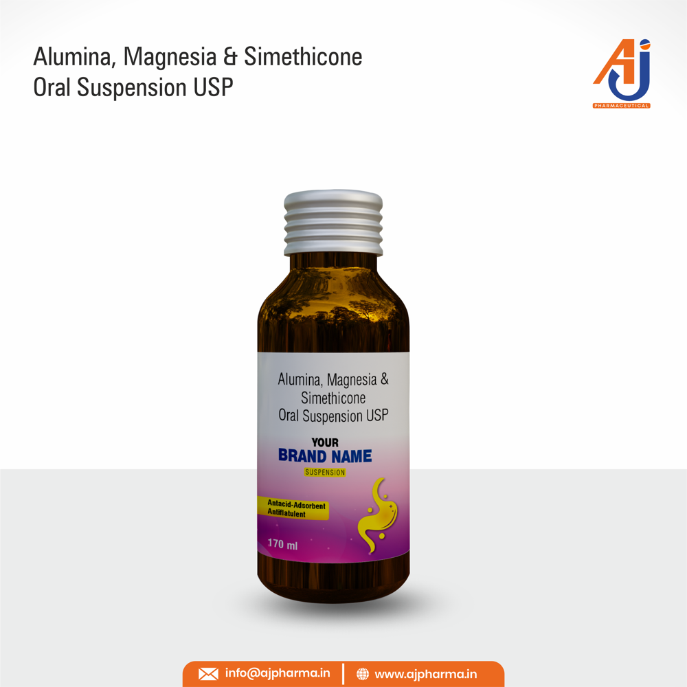 ALUMINA, MAGNESIA SIMETHICONE ORAL SUSPENSION USP