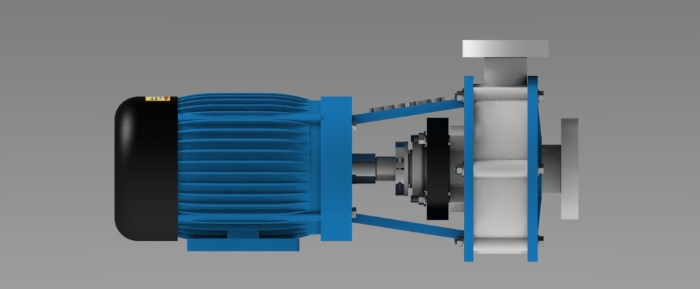 Pvdf Injection Moulded Monoblock Pumps