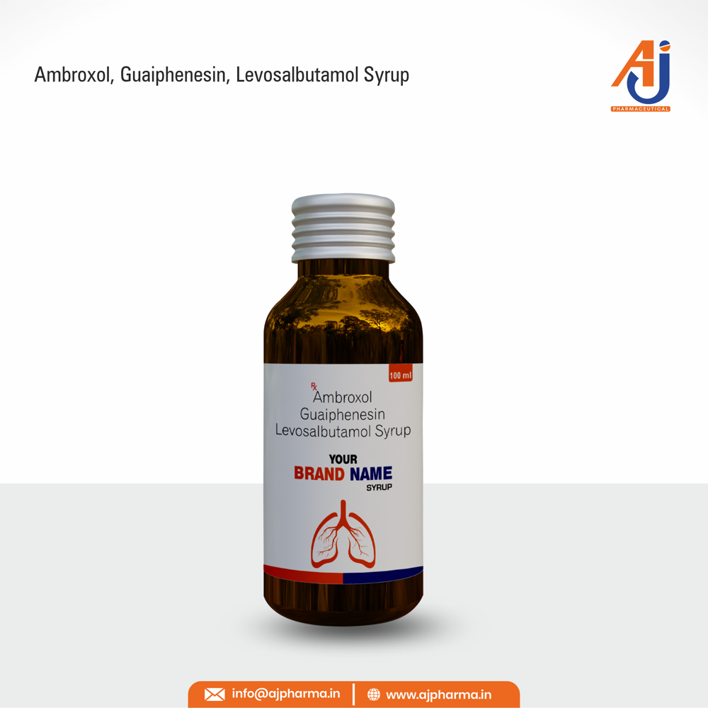 AMBROXOL GUAIPHENESIN LEVOSALBUTAMOL SYRUP