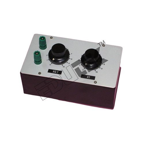 DECADE INDUCTANCE BOX TWO DIALS OF 0.1MH, 1MH