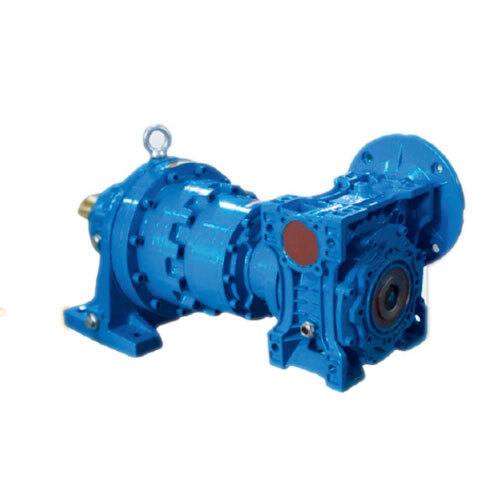 Planetary Worm Gearbox - Color: Blue