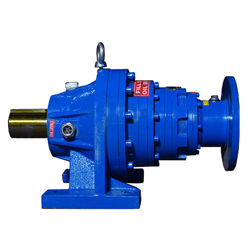 Foot Type Planetary Gearbox - Color: Blue