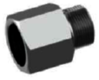 Female To Male Bsp Pipe Threads Adapter - Material: Stainless Steel