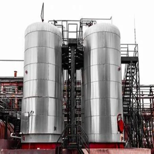 Chemical Storage Tanks - Color: Silver