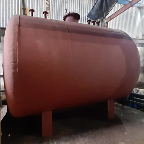 10000L Mild Steel Pressure Vessel - Capacity: 20000 Liters Ltr