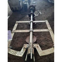 Mild Steel Anchor Agitator - 50 Liters Capacity, Silver Color | Human Machine Interface, Polished Surface, 415 Volt Operation, Warranty Included