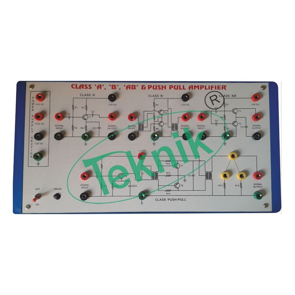 Class A, B, Ab & Push Pull Amplifier