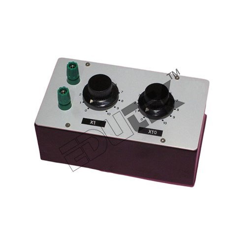 DECADE INDUCTANCE BOX TWO DIALS OF 1MH, 10MH