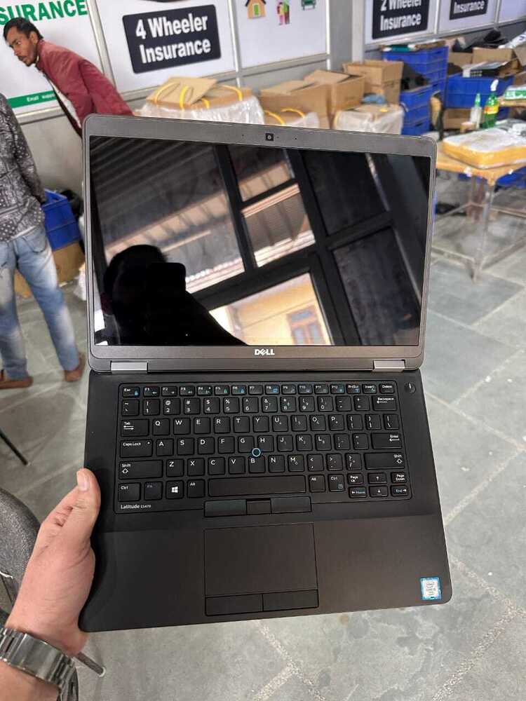 Dell Latitude Used 5480 Core I5 7Th Gen 8/256Gb Ssd Web Cam Adaptor - Available Color: Black