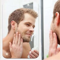 Plastic Square 3D Mirror Wall Stickerss