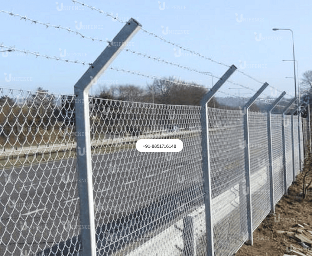 Galvanized Chain Link Fence