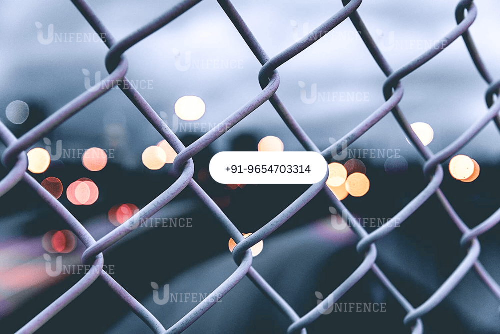 Ss Chain Link Wire Fencing - Application: Construction